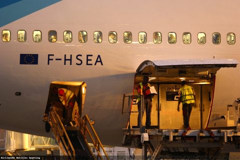 F-HSEA · Boeing 747-400, Pointe-à-Pitre – Maryse Condé