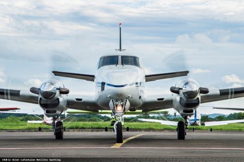 N326MC · Beechcraft King Air 90, Martinique – Aimé Césaire