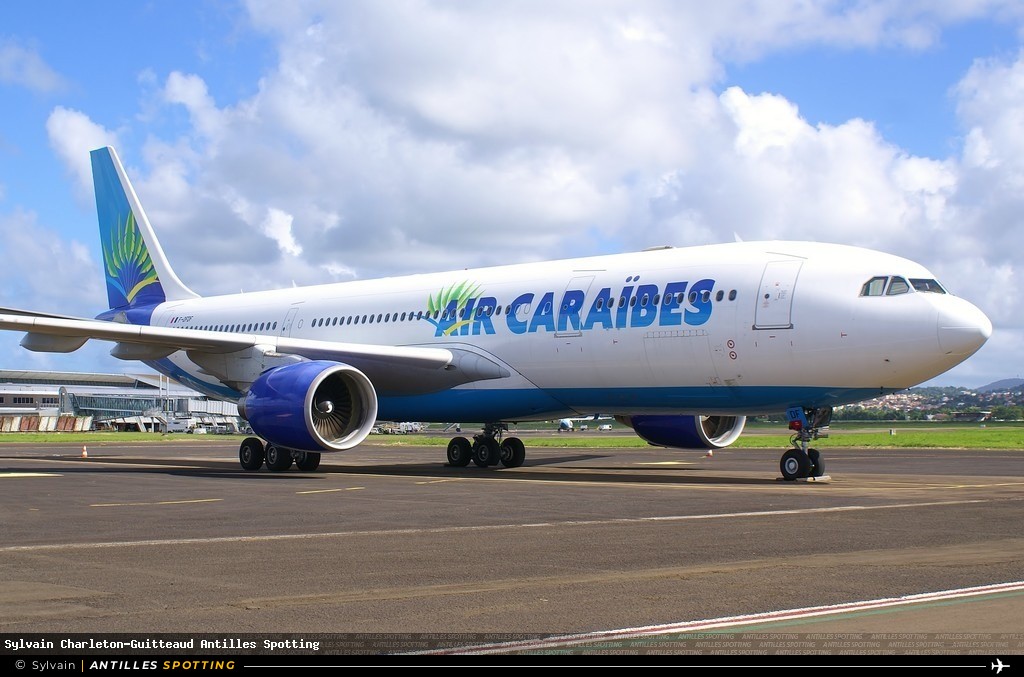 F-OFDF · Airbus A330-200, Air Caraïbes, Martinique – Aimé Césaire