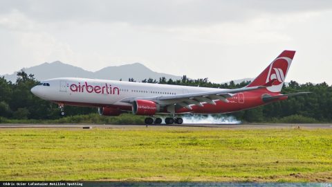D-ALPD · Airbus A300B4, Martinique – Aimé Césaire