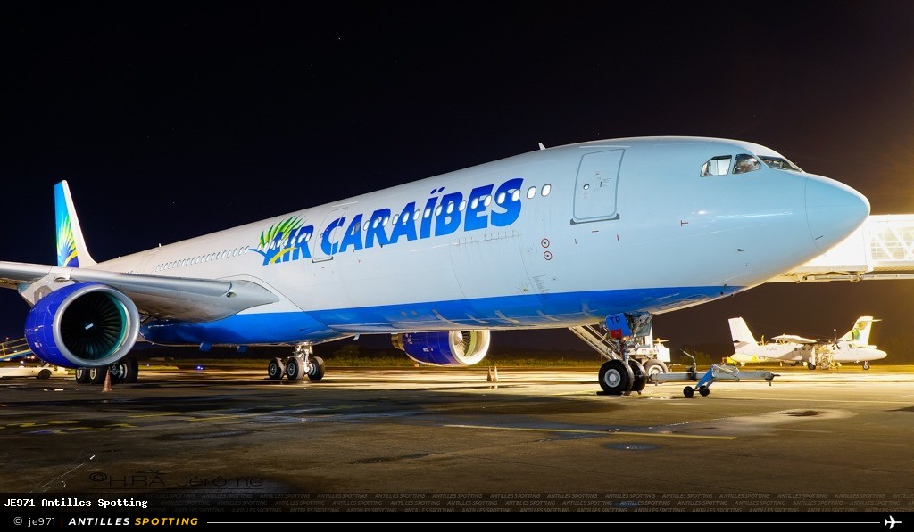 F-HPTP · Airbus A330-300, Air Caraïbes, Pointe-à-Pitre – Maryse Condé