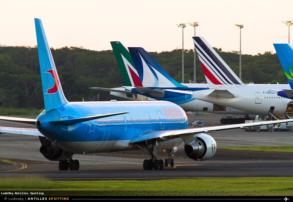I-NDMJ · Boeing 767-300, Neos, Pointe-à-Pitre – Maryse Condé