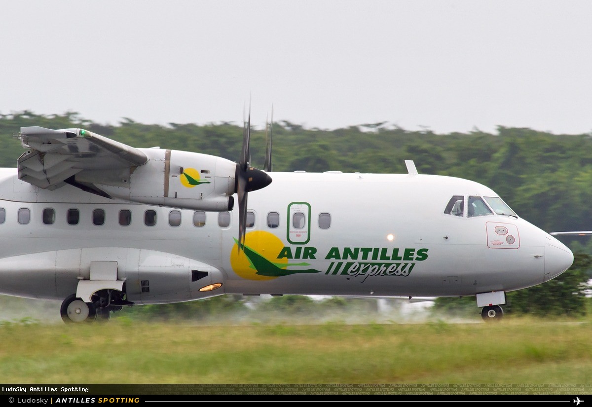 F-OIXE · ATR 45-500, Air Antilles Express, Pointe-à-Pitre – Maryse Condé