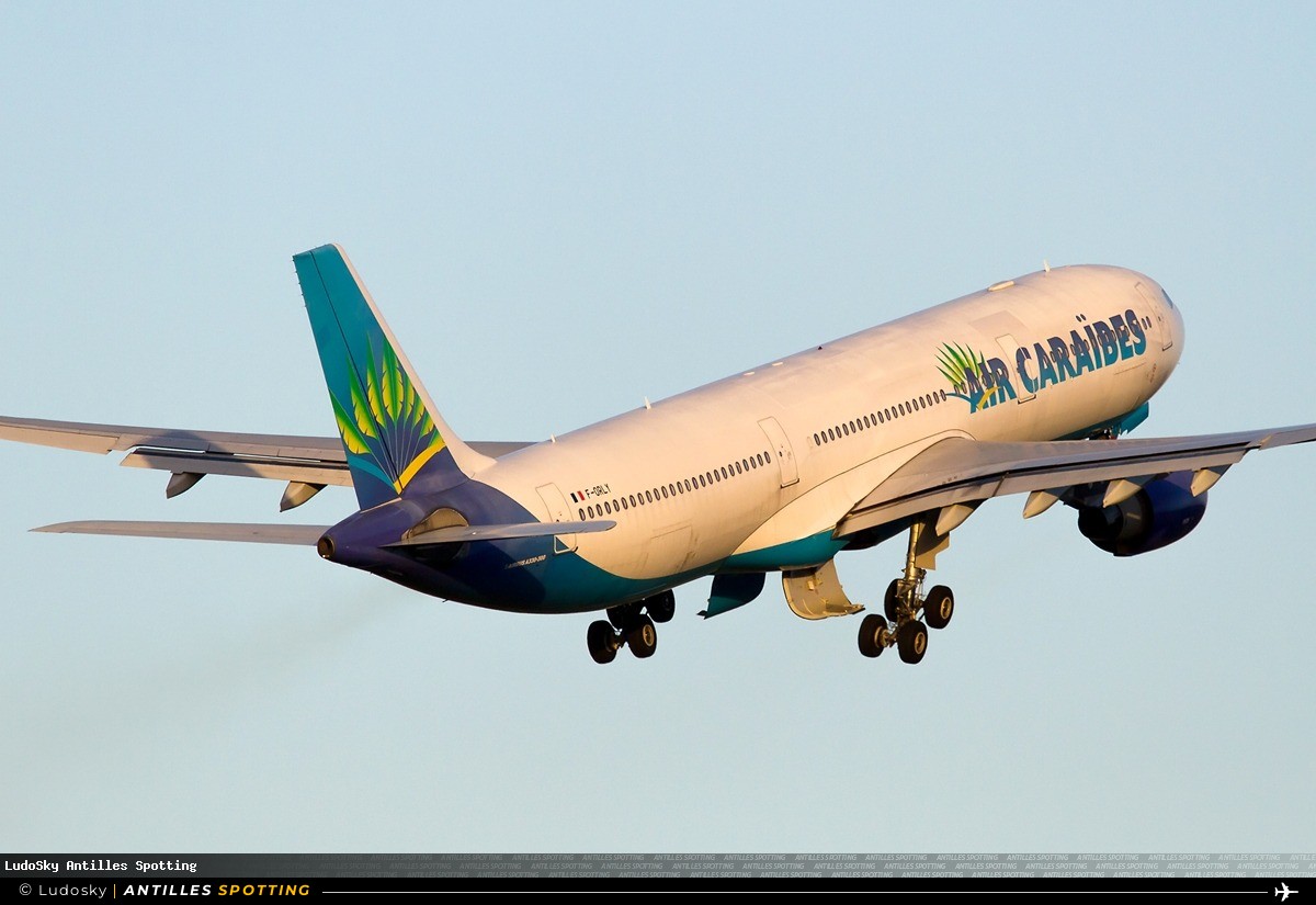 F-ORLY · Airbus A330-300, Air Caraïbes, Pointe-à-Pitre – Maryse Condé