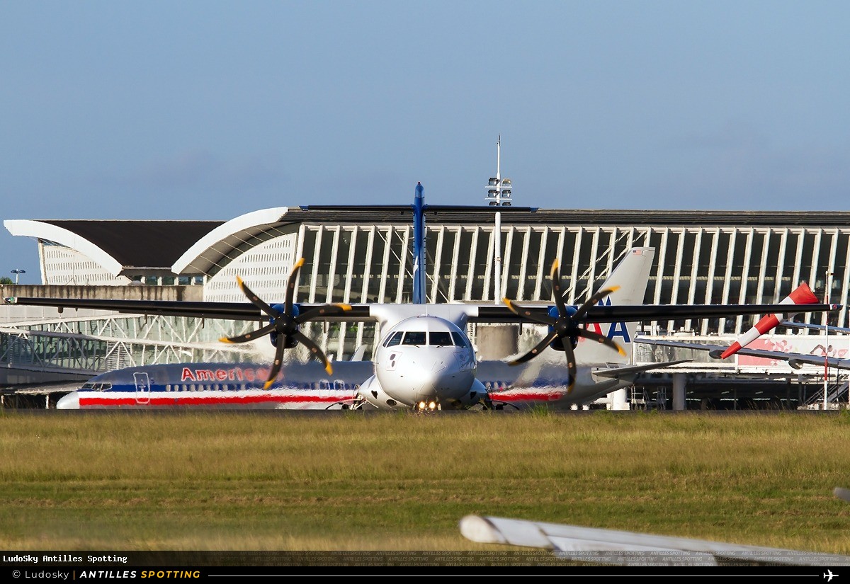 V2-LIG · ATR 42-600, LIAT, Pointe-à-Pitre – Maryse Condé