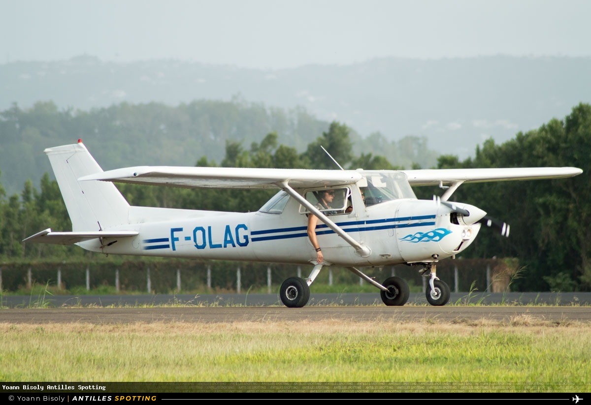 F-OLAG · Cessna 150, Privé, Martinique – Aimé Césaire