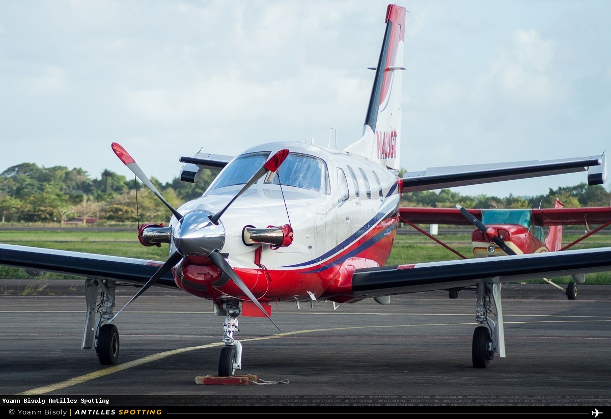 N408GT · Daher TBM 900 / 930 / 940 / 960, Privé, Martinique – Aimé Césaire