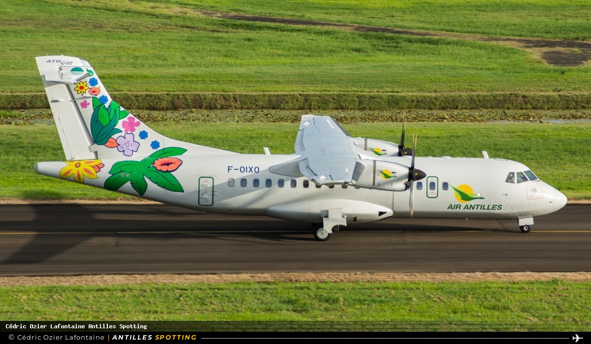 F-OIXO · ATR 42-600, Air Antilles Express, Martinique – Aimé Césaire