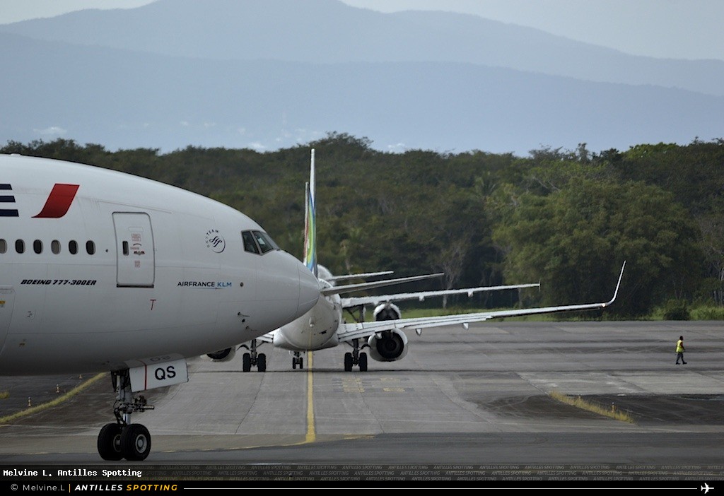 F-GSQS · Boeing 777-300ER, Air France, Pointe-à-Pitre – Maryse Condé