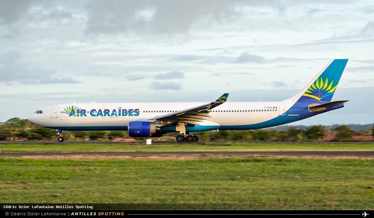 F-GOTO · Airbus A330-300, Air Caraïbes, Martinique – Aimé Césaire