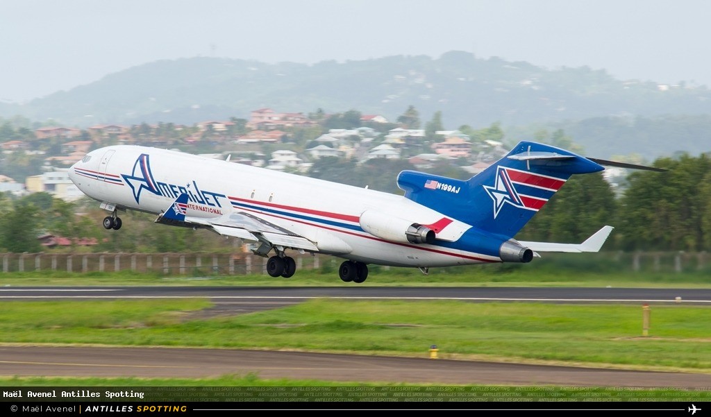 N199AJ · Boeing 727-200, Amerijet International, Martinique – Aimé Césaire