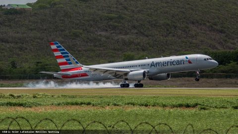 N197AN · Boeing 757-200, Vieux Fort – Hewanorra