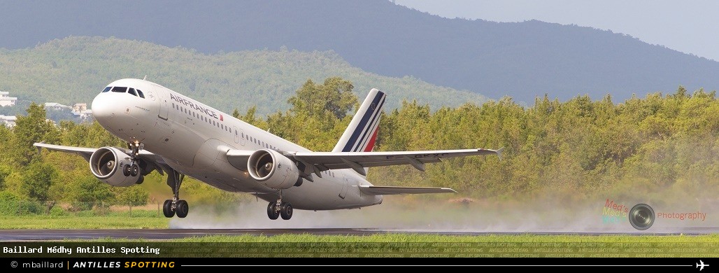 F-GKXC · Airbus A320, Air France, Martinique – Aimé Césaire