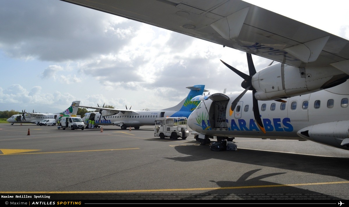 F-OIJK · ATR 72-500, Air Caraïbes, Pointe-à-Pitre – Maryse Condé
