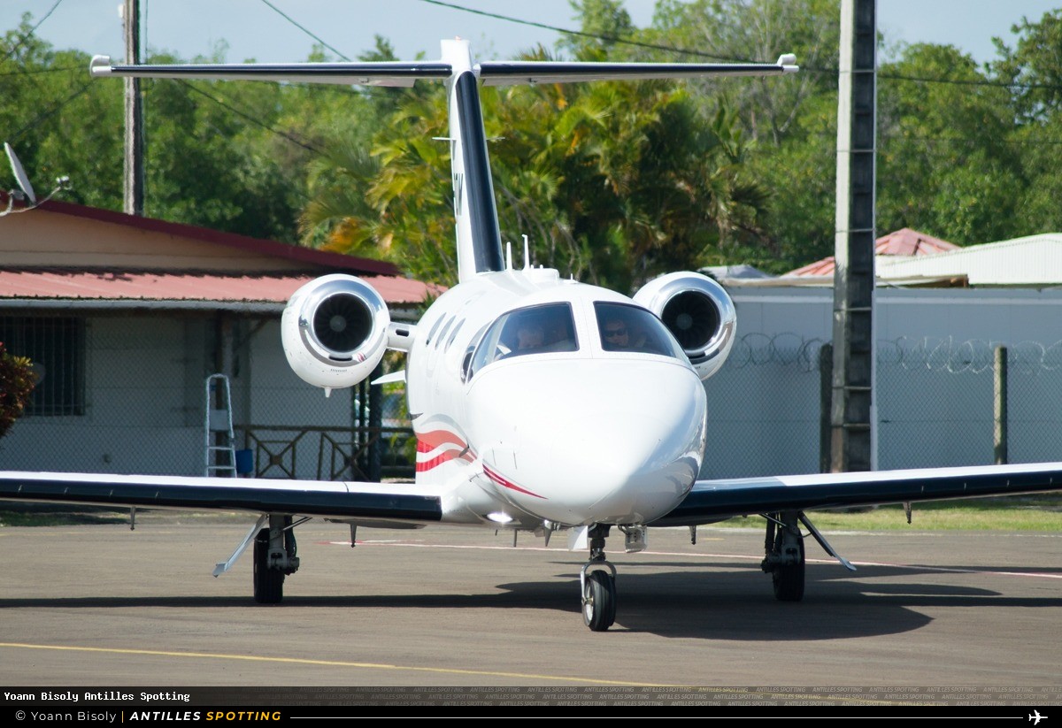PJ-DOM · Cessna Citation Mustang, Jet Budget, Martinique – Aimé Césaire