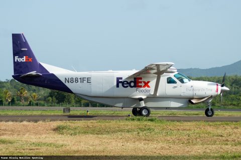 N881FE · Cessna 208 Caravan, Martinique – Aimé Césaire
