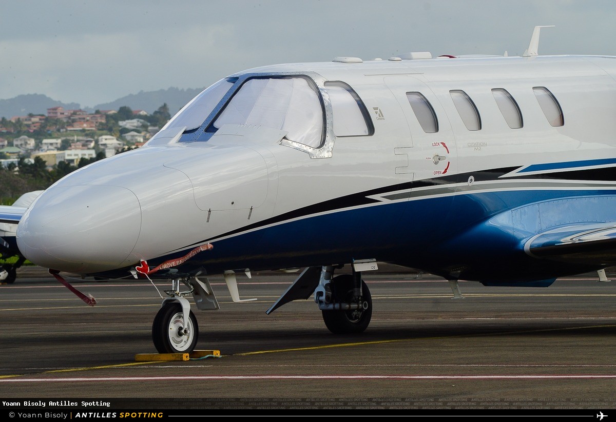 N525JD · Cessna Citation CJ1, Privé, Martinique – Aimé Césaire