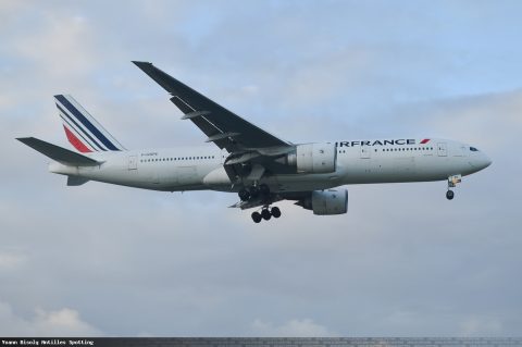 F-GSPE · Boeing 777-200, Martinique – Aimé Césaire